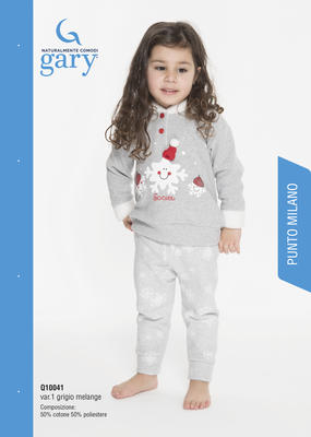 BABY MÄDCHEN PYJAMA Q10041 Tellini S.R.L. Großhandelskleidung